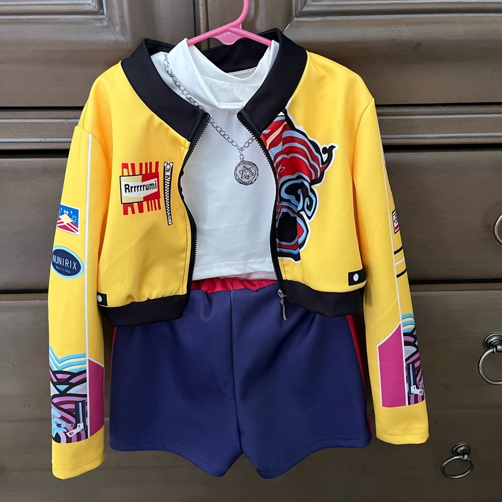 Rumi KPop Demon Hunter Costume 5T